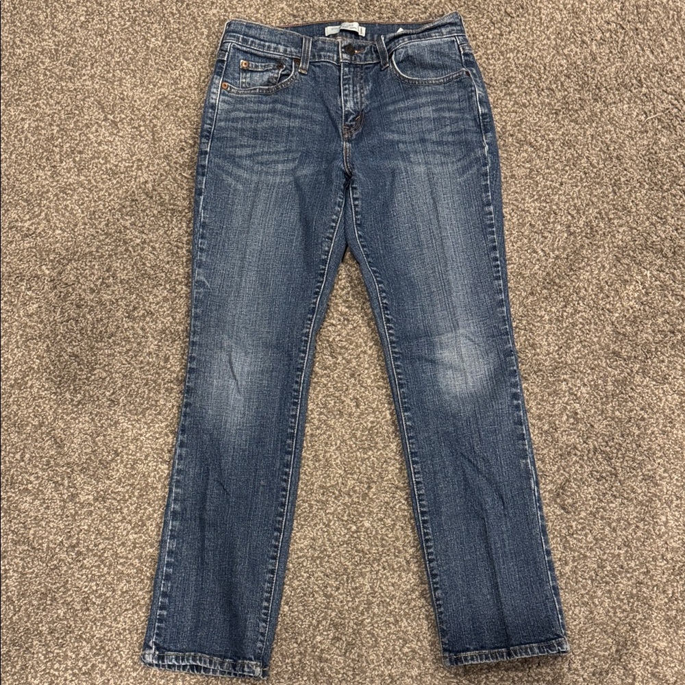 Levi's Women's Straight Blue Jeans
